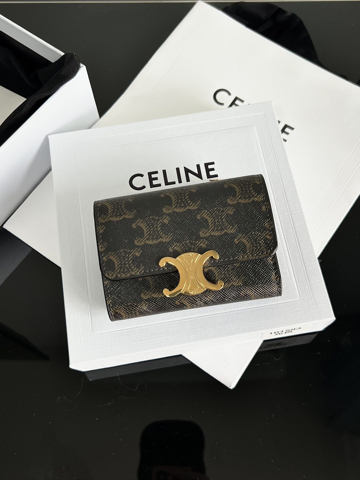 celine TRIOMPHE 10 X 7.5 X 3cm 3